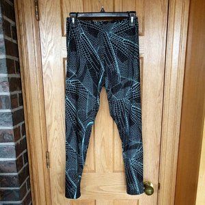 Sexism Is Over black/mint green dragonfly wing leggings M Etsy unique handmade